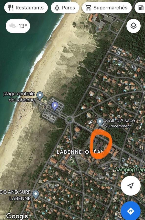 Labenne Ocean - Joli Appt Avec Terrasse -T2 300M Plage Buitenkant foto